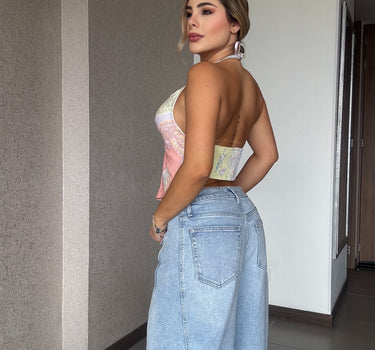 Top Espalda Resortada